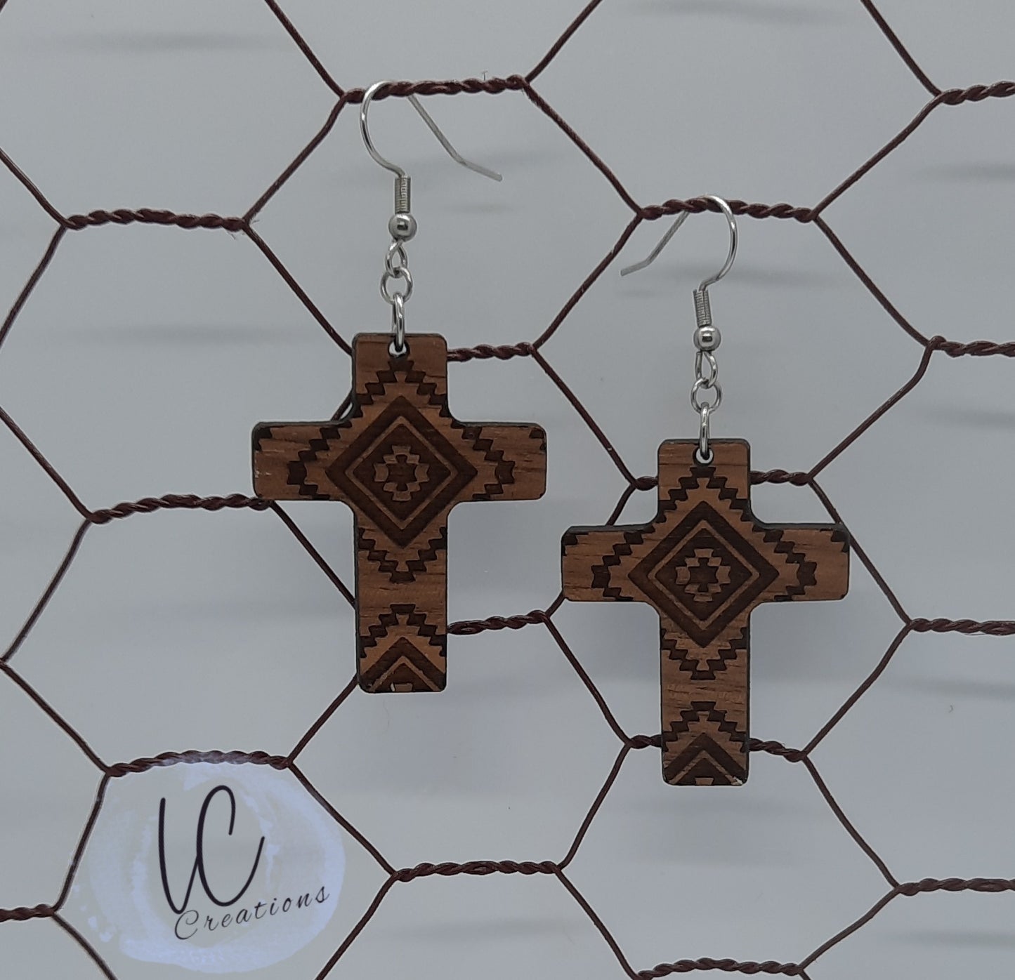 Aztec Cross Dangles