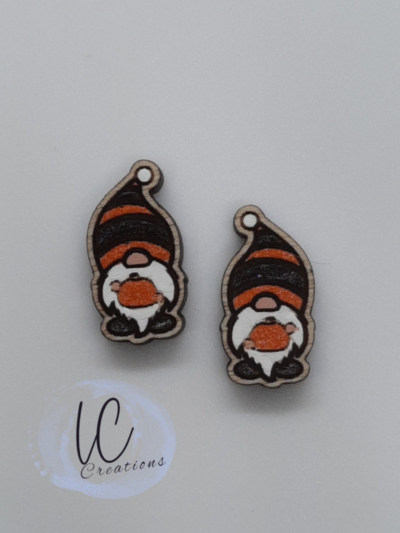 Gnome with Pumpkin Stud