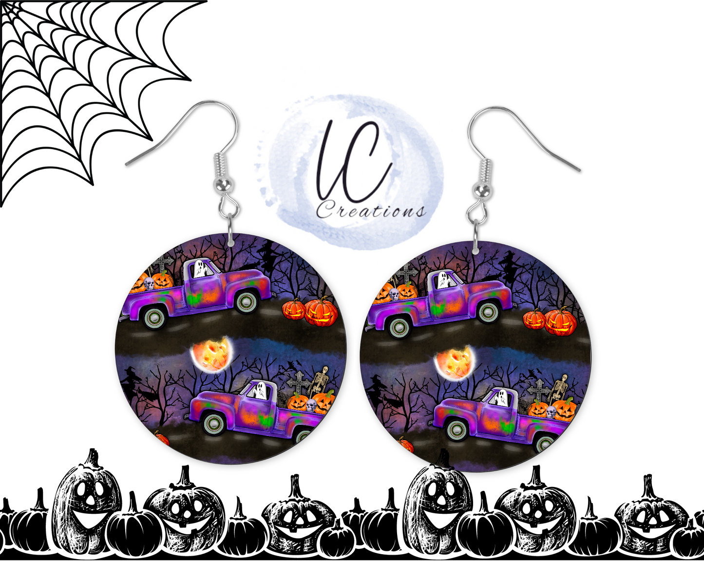 Spooky Trucks Dangle