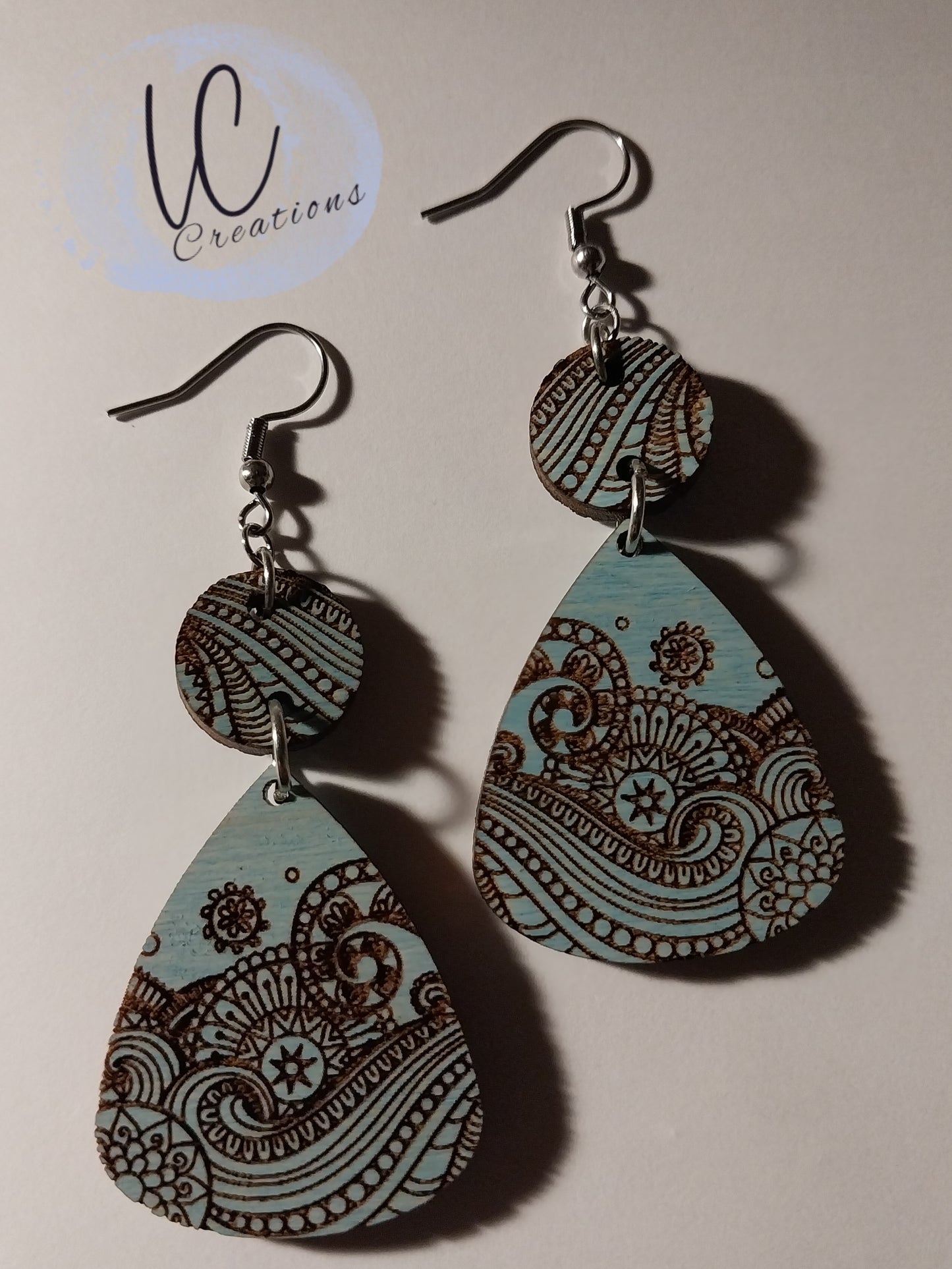 Blue Swirls