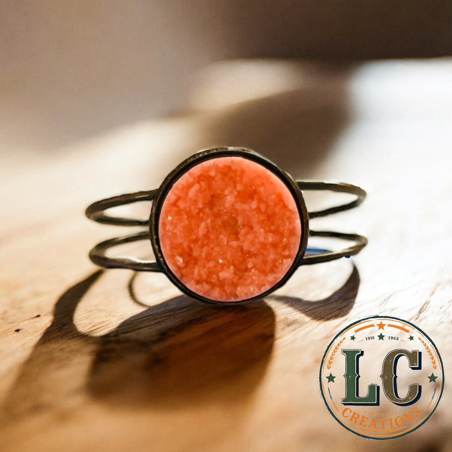 Chunky Coral Bangle