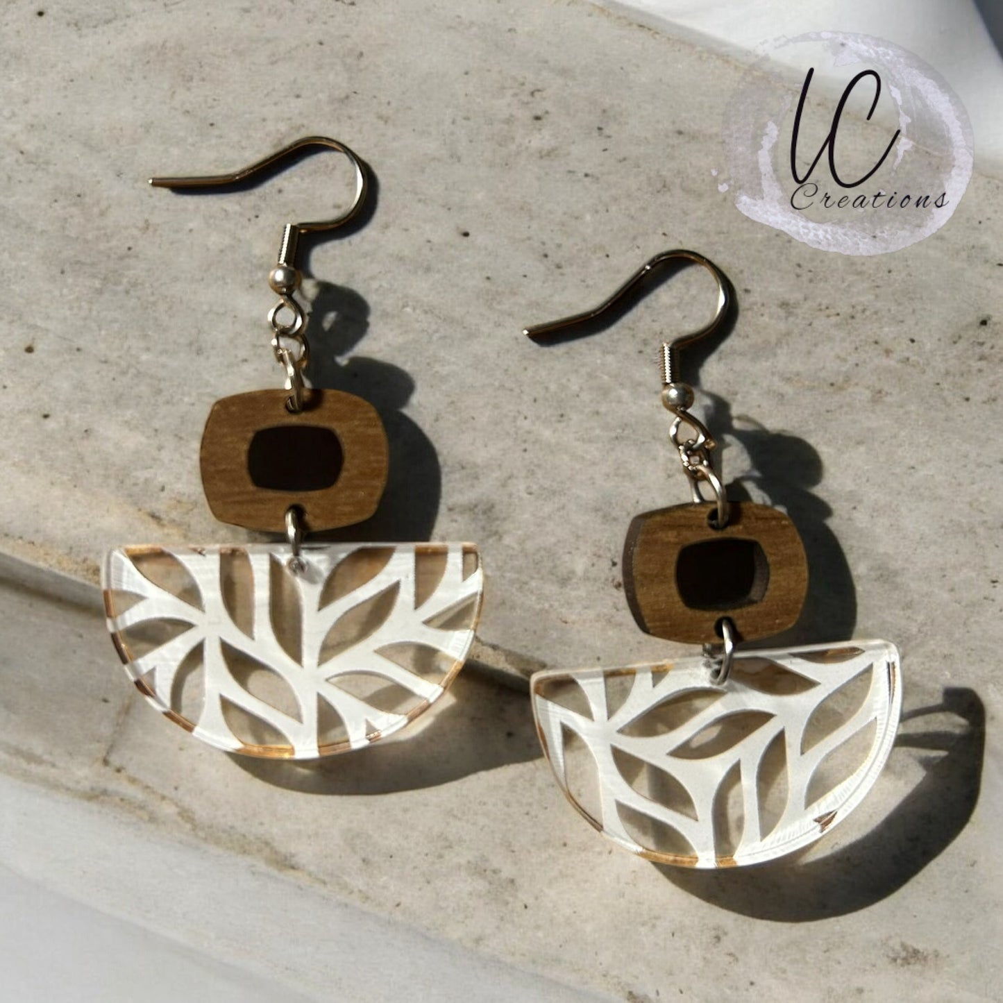 Boho Clear Leaf