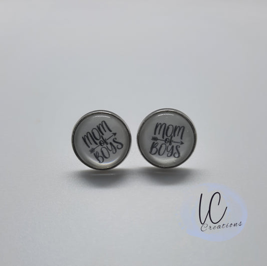 Mom of Boys Stud