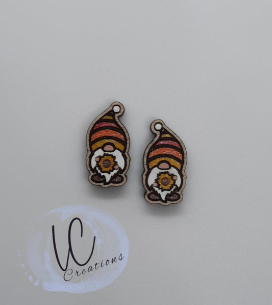 Gnome with Sunflower Stud