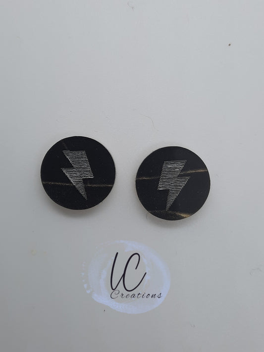 HP Lighting Bolt Studs