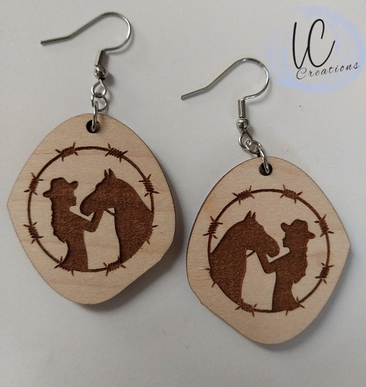 A Girl and Her Horse